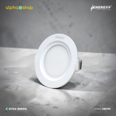 Energy Plus Zion Panel 2017 (867) - 6W Round Panel Light (White)| Z867