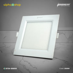 Energy Plus Zion Panel 2016 (939) - 12W Square Panel Light (White)| Z939
