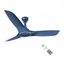 Havells Stealth Air 48" BLDC Energy Savings Remote Ceiling Fan (Indigo Blue)  H-309