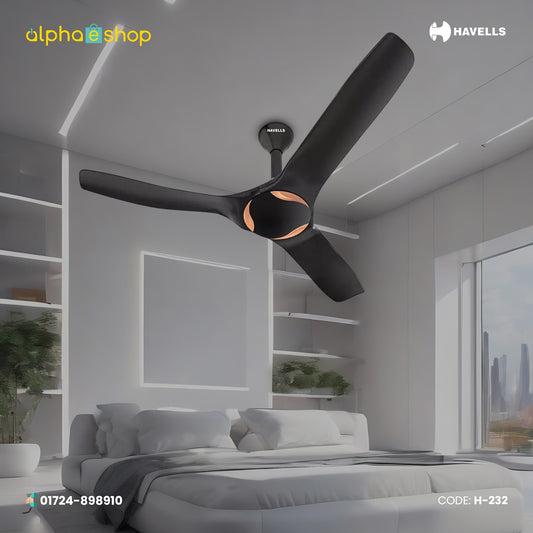 Havells Stealth Air Cruise 53'' (Metallic Black) H-232