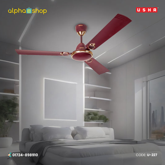 Usha 56” Allur Plus(Rich Brown) | U-227