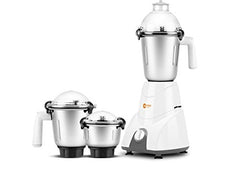 Orient Amaze 600-Watt Mixer Grinder with 3 Jars (White/Grey) O-1010-MG