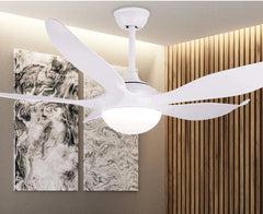 Yamada Alpha 52" White under light Remote Ceiling fan Y-504