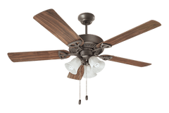 Orient Woodwind  52'' Underlight Ceiling Fan Metallic Bronze  (O-188)