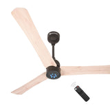 Atomberg Renesa Smart + 48" 35 Watt BLDC Motor with Remote Energy Saving  IOT Enable Ceiling Fan (Natural Oak Wood) AT-120