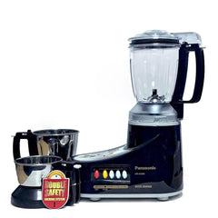 Panasonic MX-AC300 3 In 1 Mixer Grinder  -1000W (Black) PA-1007