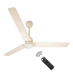 Atomberg Renesa 48" 35W BLDC motor Energy Saving Anti-Dust Speed Indicator Light Ceiling Fan with Remote Control  ( Ivory ) AT-113