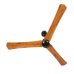 Atomberg Renesa Smart + 48" 35 Watt BLDC Motor with Remote Energy Saving IOT Enable Ceiling Fan (Golden Oakwood) AT-119
