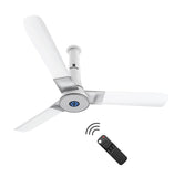 Atomberg Studio+ 48"  32W BLDC motor Energy Saving Anti-Dust Speed Indicator Light Ceiling Fan with Remote Control  ( White )  AT-106