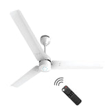 Atomberg Gorilla Renesa 48'' BLDC Motor with Remote 3 Blade Anti-Dust Ceiling Fan Pearl White