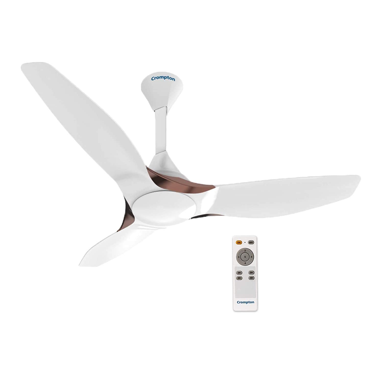 Crompton Silent Pro Enso Smart 48" BLDC Remote Control Ceiling Fan (Silk White) C-202