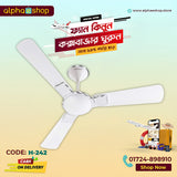 Havells ENTICER HUES 56'' Ceiling Fan White H-242 - Ceiling Fan - Best Ceiling Fan Price in Bangladesh  | Alphaeshop.store