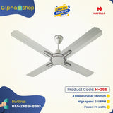 Havells Winged 56" Ceiling fan (Pearl White ) H-265