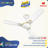 ENTICER ART - NS FLORA 48" Ceiling Fan (Sapphire) H-280