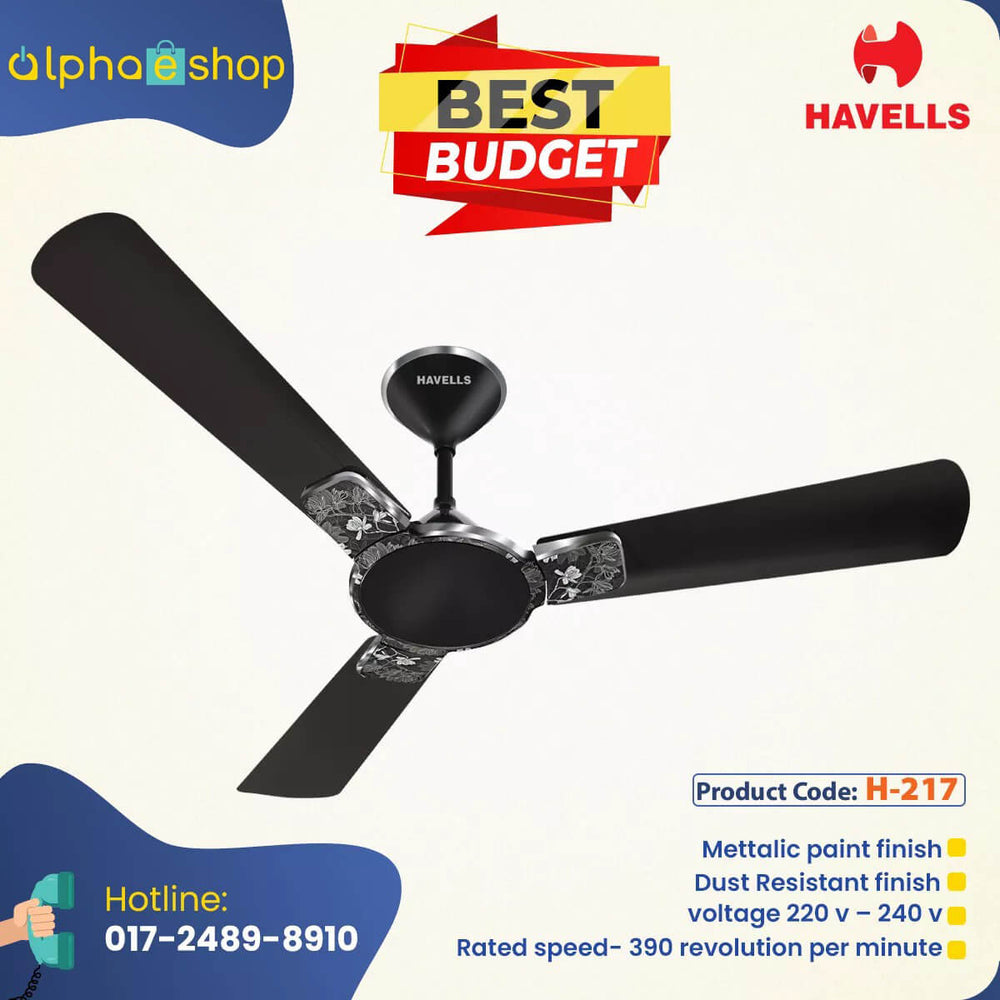Havells Enticer Art 56” (Black) H-217