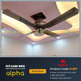 Havells Florence 48'' (Black Antique Brass) H-227 - Ceiling Fan - Best Ceiling Fan Price in Bangladesh  | Alphaeshop.store