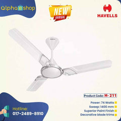 Havells Zester 56'' (Pearl White) H-211