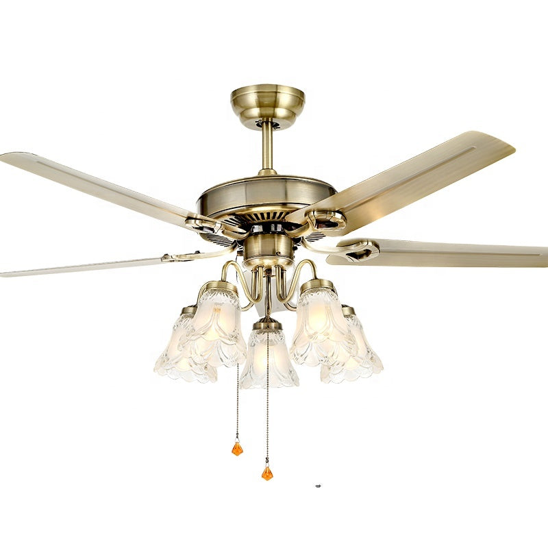 Yamada Alpha 52″ Anti-Bronze Underlight Remote Ceiling Fan Y-503