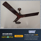 Luminous New York Brooklyn 56'' Ceiling Fan (Mahogany ) L-223 - Ceiling Fan - Best Ceiling Fan Price in Bangladesh  | Alphaeshop.store