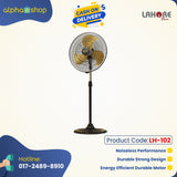 Lahore 20'' Pedestal Fan (Black Gold) LH-102 - Ceiling Fan - Best Ceiling Fan Price in Bangladesh  | Alphaeshop.store