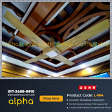 Luminous Madison 54'' Premium Decorative  (Pine Wood) L-164 - Ceiling Fan - Best Ceiling Fan Price in Bangladesh  | Alphaeshop.store