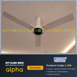 Luminous New York Tiffany with Remote Control 48'' (Alice White) L-196 - Ceiling Fan - Best Ceiling Fan Price in Bangladesh  | Alphaeshop.store