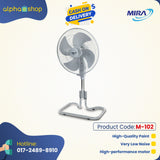 Mira Gold 18" Stand Fan (Gray) M-101 - Ceiling Fan - Best Ceiling Fan Price in Bangladesh  | Alphaeshop.store