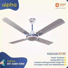 Orient Quadro 56" (Silver Blue) O-120