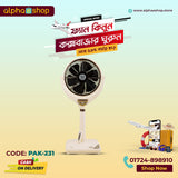 PAK Louver 14" (Off-white) PAK-231 - Ceiling Fan - Best Ceiling Fan Price in Bangladesh  | Alphaeshop.store