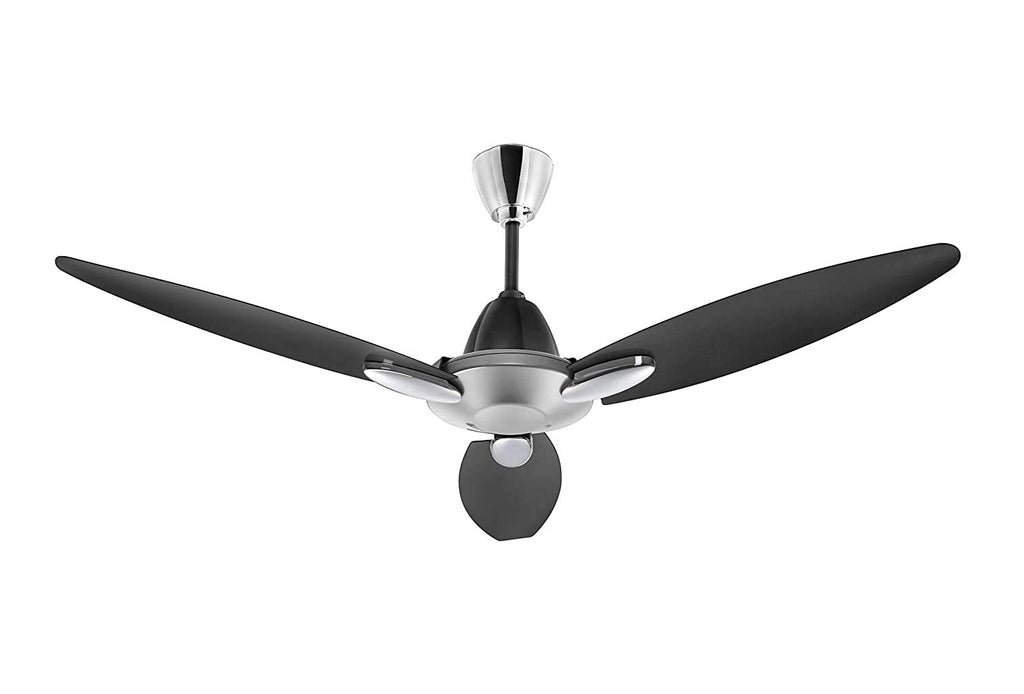 Usha Bloom Daffodil 50" Ceiling Fan Grey and Black U212