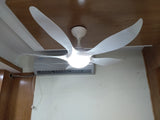Yamade Alpha 52" White under light Remote Ceiling fan Y-504