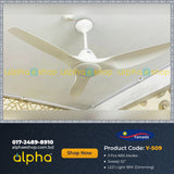 Yamada Alpha 52" White underlight Remote Ceiling fan Y-509