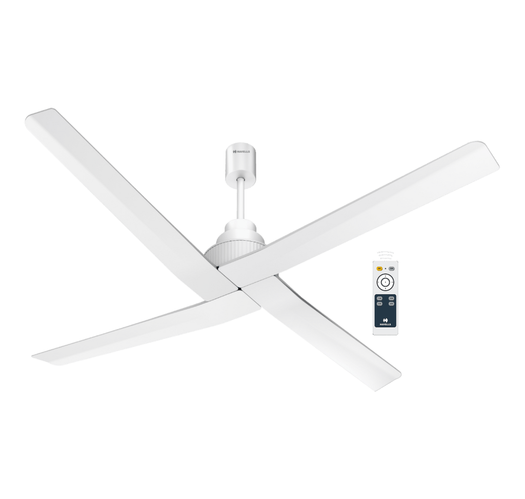 Havells Amaya  56" Remote Ceiling Fan (Satin White) H-277