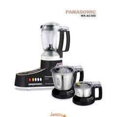Panasonic MX-AC300 3 In 1 Mixer Grinder  -1000W (Black) PA-1007