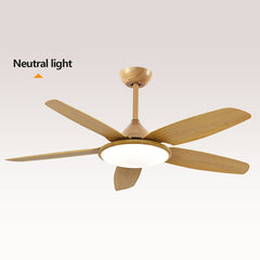 Yamade Alpha 52" underlight  Remote Ceiling fan ( Pine Wood ) Y-518