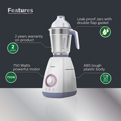 Philips HL7701/00 Mixer Grinder Viva Collection PH-1019-MG